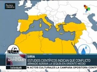 NASA informa que conflictos en Medio Oriente agrava sus sequías