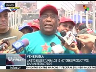 Istúriz dice que "Motores productivos" darán frutos en breve