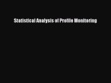 [PDF] Statistical Analysis of Profile Monitoring [Read] Online