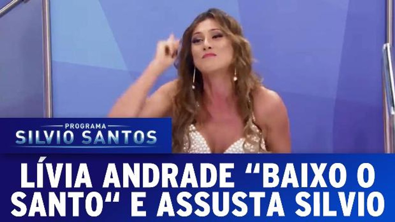 Lívia Andrade `baixa o santo` e dá um susto em...