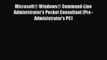 [PDF] Microsoft® Windows® Command-Line Administrator's Pocket Consultant (Pro - Administrator's