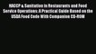 [PDF] HACCP & Sanitation in Restaurants and Food Service Operations: A Practical Guide Based