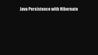 [Download PDF] Java Persistence with Hibernate PDF Free