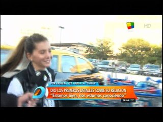 La China confirmo su relacion con Benjamin Vicuña