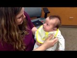 Emotional Moment Baby Hears His Mother For The First Time In His Life