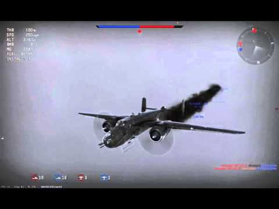 War Thunder B25J 20 Friendly fire!