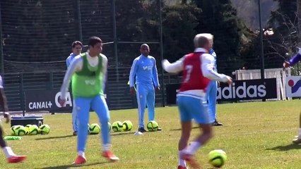 OM : Les footballeurs ratent un exercice devant le but