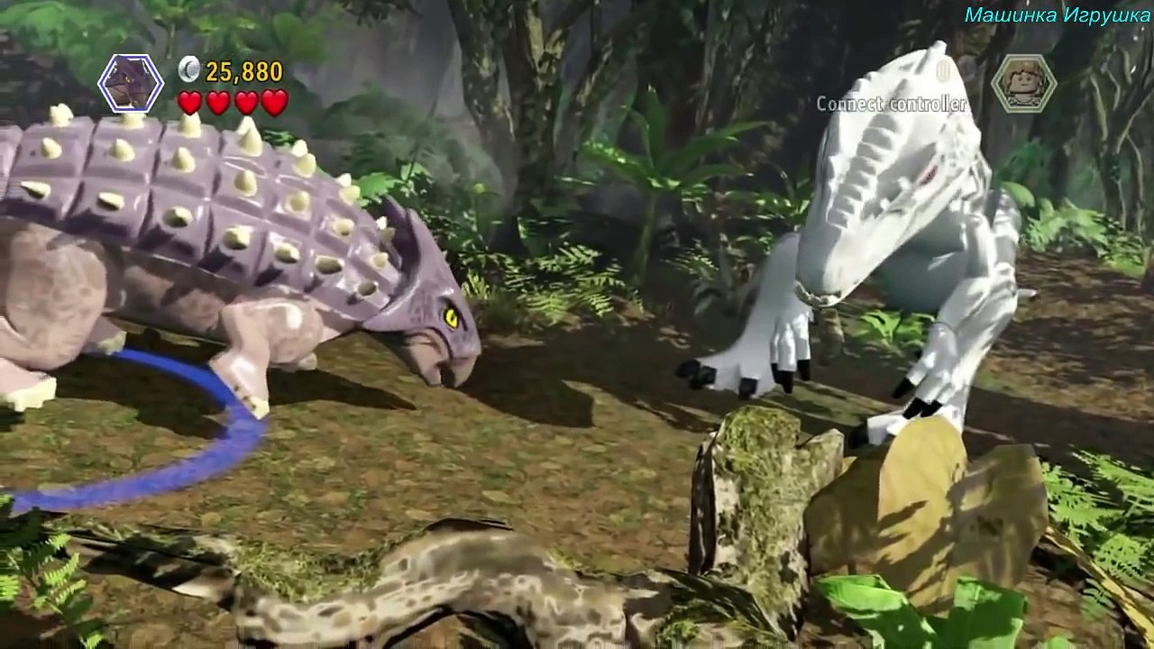 LEGO Jurassic World #3 (Встреча с белым другом)
