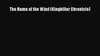 [Download PDF] The Name of the Wind (Kingkiller Chronicle) PDF Online