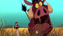 The Lion King 2 Simba's Pride - Timon and Pumbaa follows Kiara during the hunt HD