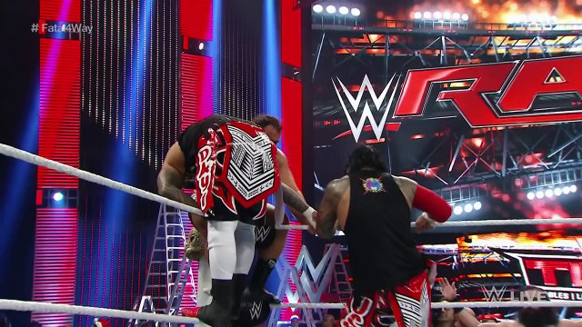 16-Man Elimination Fatal 4-Way Elimination Tag Team Match: Raw, December 7, 2015