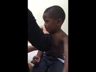 Little Boy Takes Shot Like A Boss!