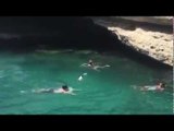 The Maltese cliff diving champion!