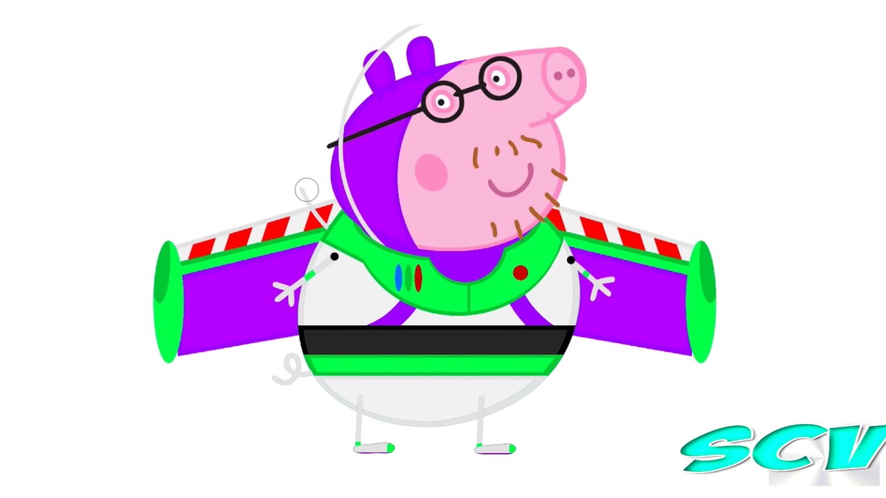 PEPPA PIG SE DISFRAZA Toy Story PERSONAJES