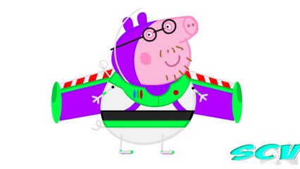 PEPPA PIG SE DISFRAZA Toy Story PERSONAJES