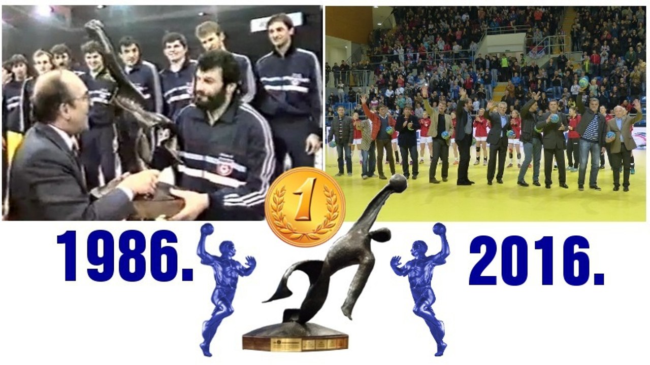 HANDBALL JUGOSLAVIJA PRVAK SVETA 1986 2016 YUGOSLAVIA WORLD CHAMPION KRALJEVO