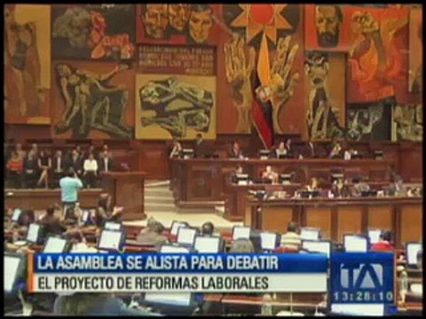 La Asamblea se alista para debatir el proyecto de reformas laborales