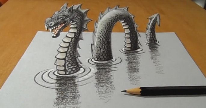 Very Cool Drawing Three Dimensional
