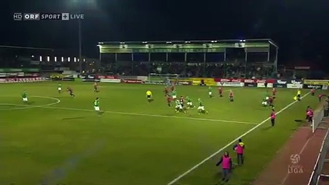 0-2 Dimitry Imbongo Goal Austria Erste Division - 14.03.2016, Austria Lustenau vs LASK Linz