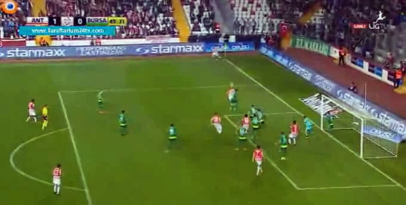 1-0 Diego Angelo Goal HD - Antalyaspor 1-0 Bursaspor - 14-03-2016 HD