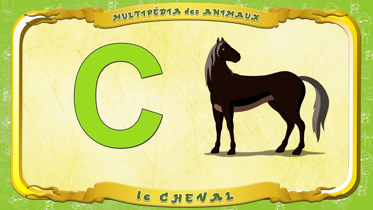 Multipédia des animaux. La lettre C le Cheval