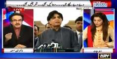 There will be no NRO for people joining Mustafa Kamal - Dr Shahid Masood also give funny comments on Ch Nisar hand written paper