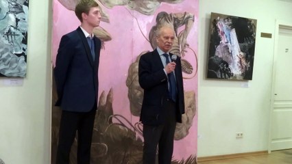 Торжественное открытие выставки Пространство цвета