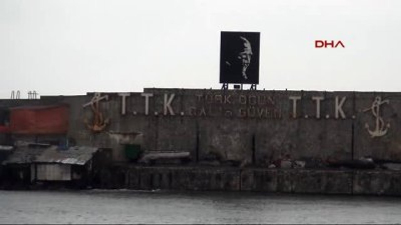 Zonguldak'ta Dev Dalgalar