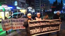 Kocaeli - İzmit'te Sağlıkçılar Ankara'daki Terör Saldırısı İçin Yürüdü