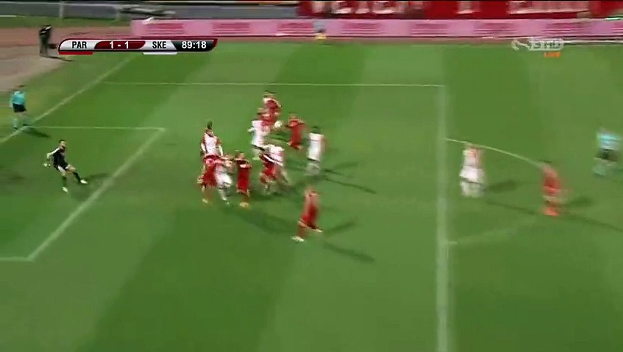 1-1 Kristi Vangjeli Goal Albania  Super League - 14.03.2016, Partizani Tirana 1-1 Skenderbeu