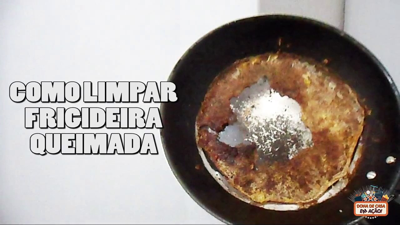 frigideira queimada