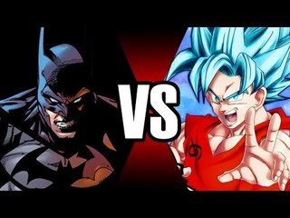 BATMAN (COM PREPARO) VS GOKU | BATALHA MORTAL | Ei Nerd