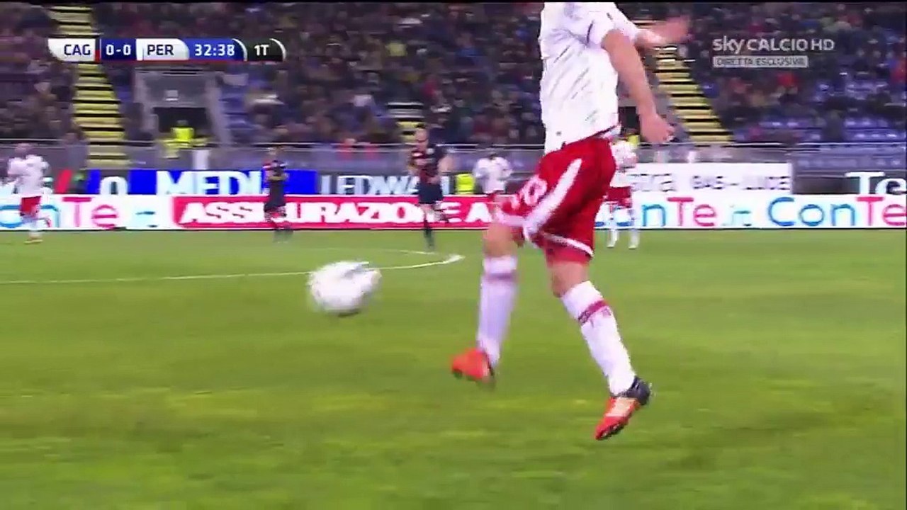 Sanjin Prcic Goal HD - Cagliari 0-1 Perugia - 14-03-2016