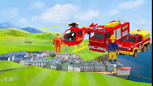 Surprise Eggs!!! Fireman Sam - Пожарный Сэм новый мультик - Киндер сюрприз, и другие мультики!!!