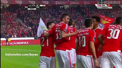 1-0 Jardel Goal HD - Benfica vs Tondela - 14.03.2016