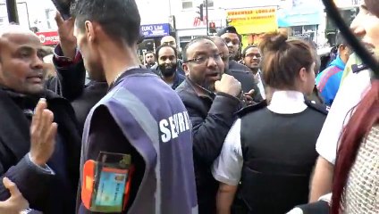 Illegal Aliens and Aggressive Muslims in East London.