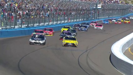 Harvick by a hair over Edwards