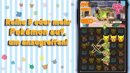 Stelle mit Pokémon Shuffle Mobile dein Geschick beim Puzzlen unter Beweis!