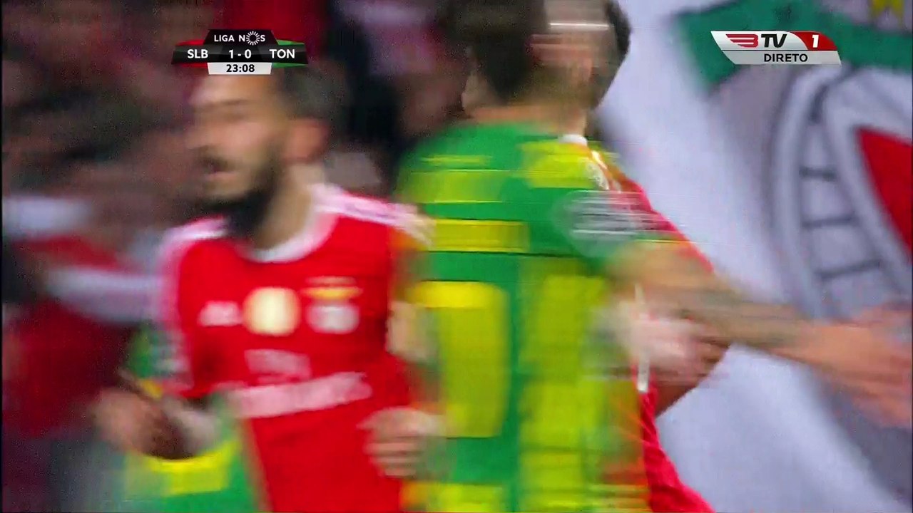 Jonas Goal HD - Benfica 2-0 Tondela - 14-03-2016