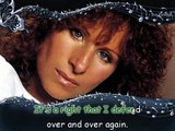 Barbra Streisand - Woman in love KARAOKE / INSTRUMENTAL