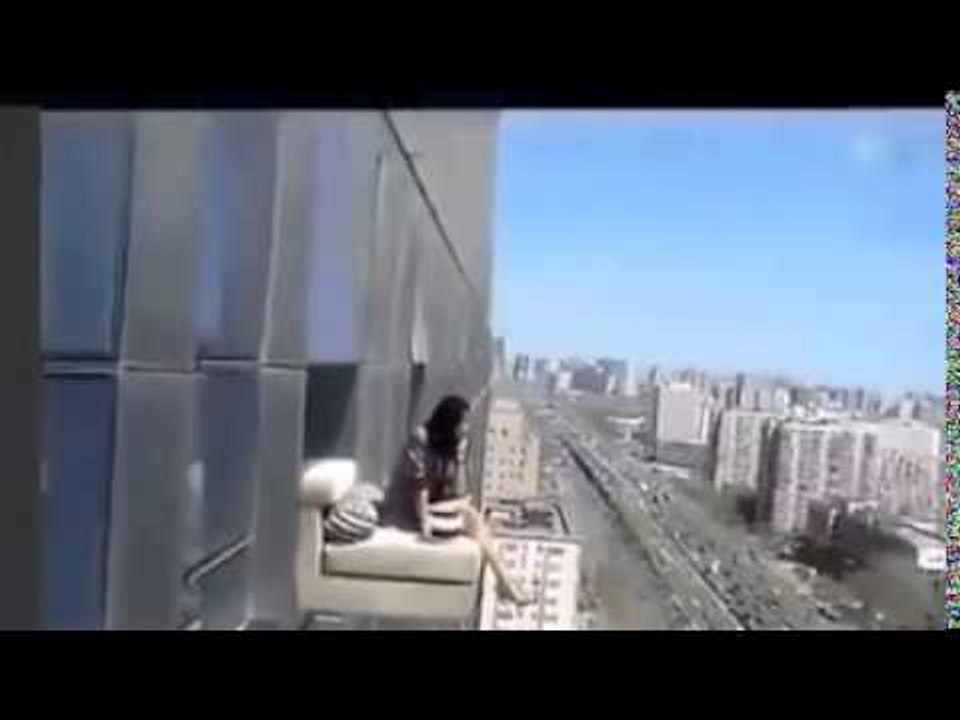 Skyscraper is stretched through the sofa bed balcony is arbitrary