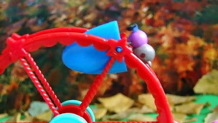 Свинка Пеппа. Мэни застрял на колесе обозрения. Робокар Полли спасает малыша