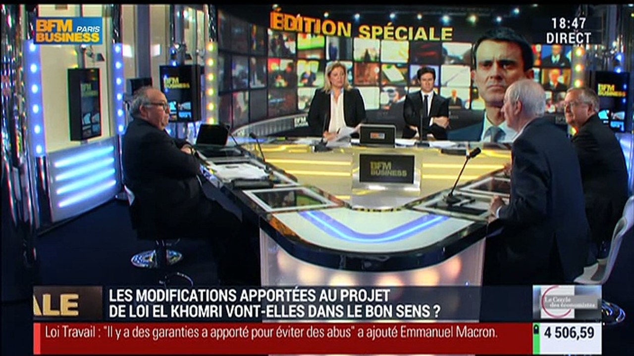 Loi Travail: les nouvelles modifications vont-elles dans le bon sens ? - 14/03