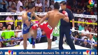 The Best Muay Thai Fighting 2015 สีมนุษย์ vs แลมพาร์ด