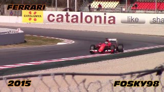 F1 2015 vs F1 2016 Pure Engine Sound Comparison HD