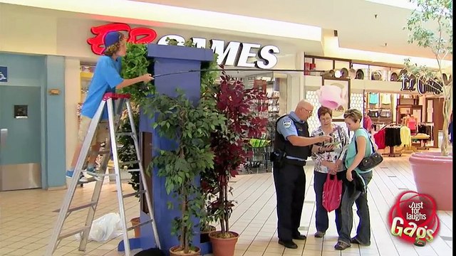 Police Officer Wears Silly Hats