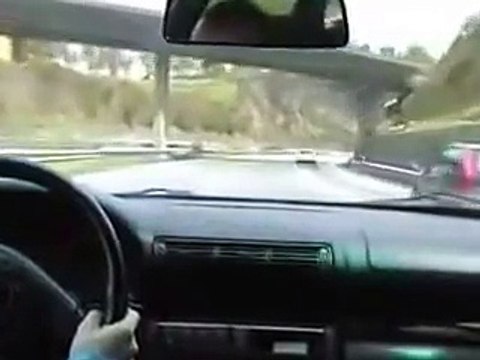 Выход из заноса при 150 кмч на Ауди