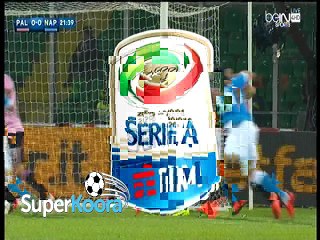 هدف مباراة ( باليرمو 0-1 نابولي ) الدوري الايطالي