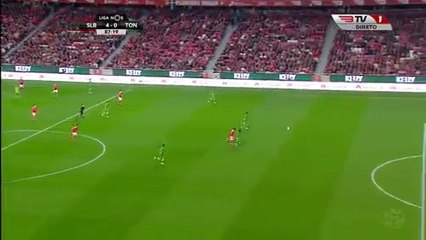 4-0 Konstantinos Mitroglou Goal HD - Benfica vs Tondela - 14.03.2016 HD