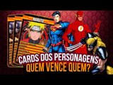 CARD DOS PERSONAGENS: QUEM VENCE QUEM? | Ei Nerd